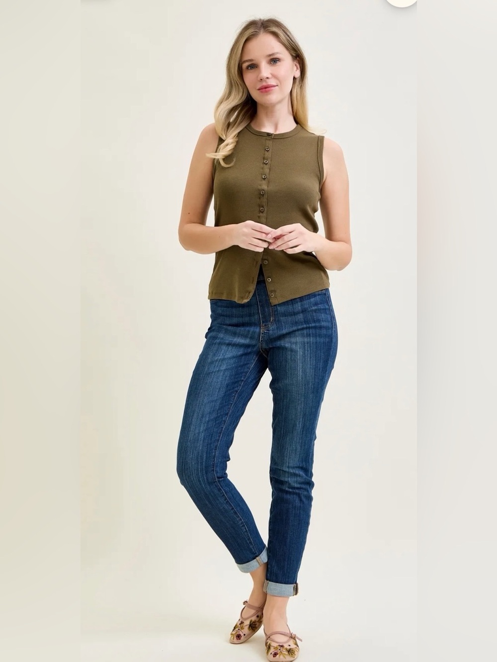 Judy Blue Blue Denim Pull on Jeans